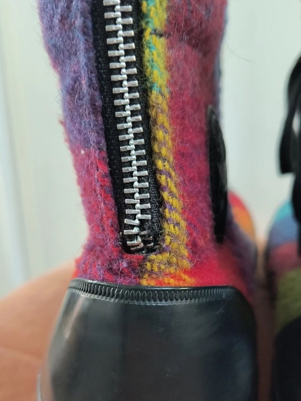 Converse Plaid High-Top Sneakers in Multicolor - Picture 7 of 9